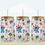 Christmas Blue Monster