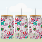 Christmas Blue Monster