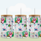 Christmas Blue Monster