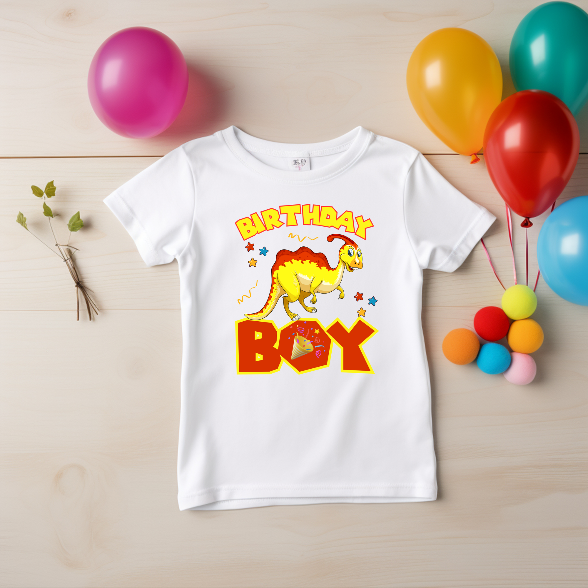 Birthday Dino DTF