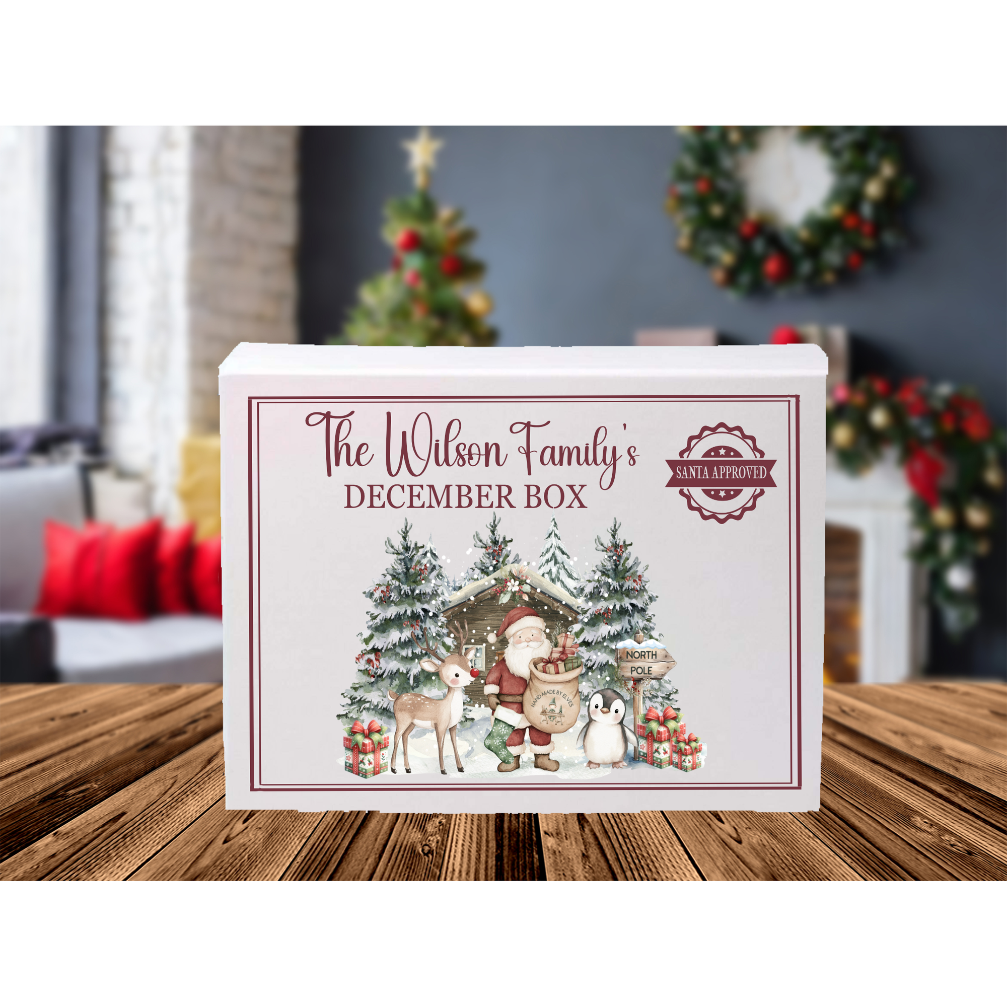 Christmas Boxes UV-DTF