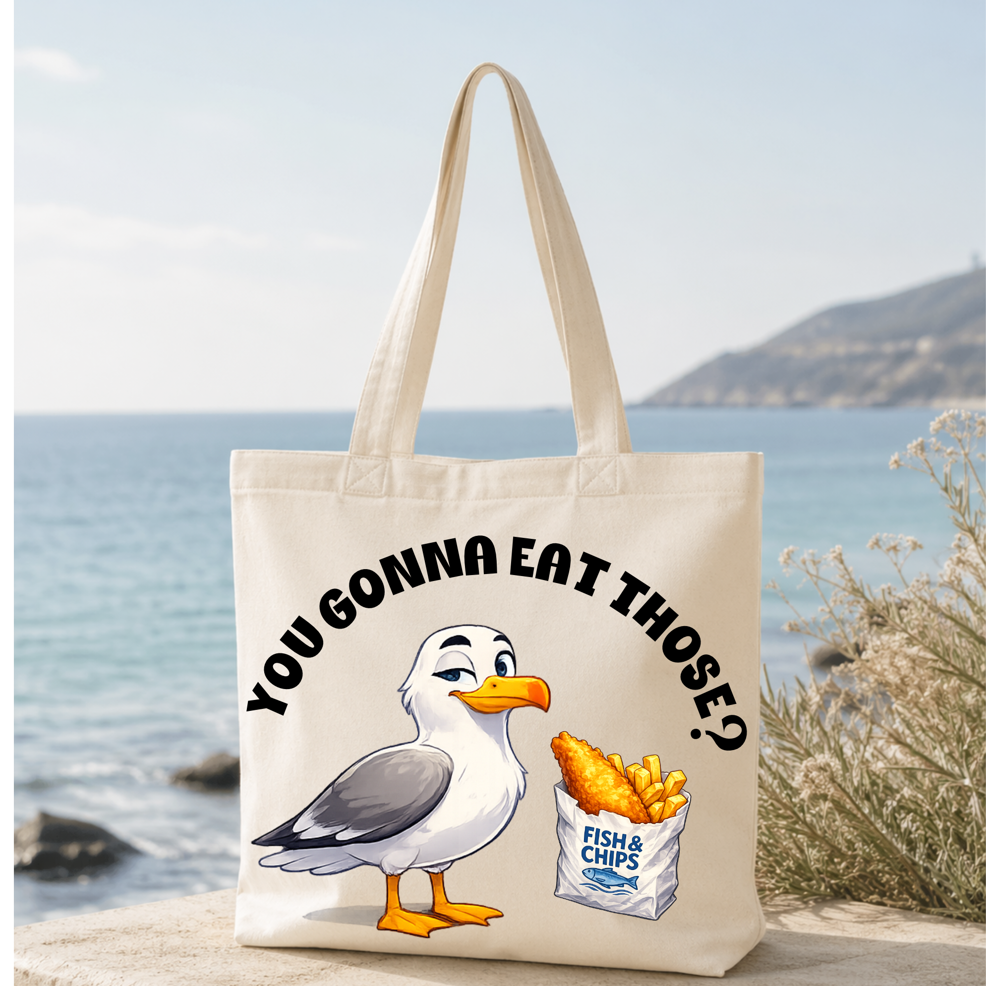 Seagull Fish & Chips DTF