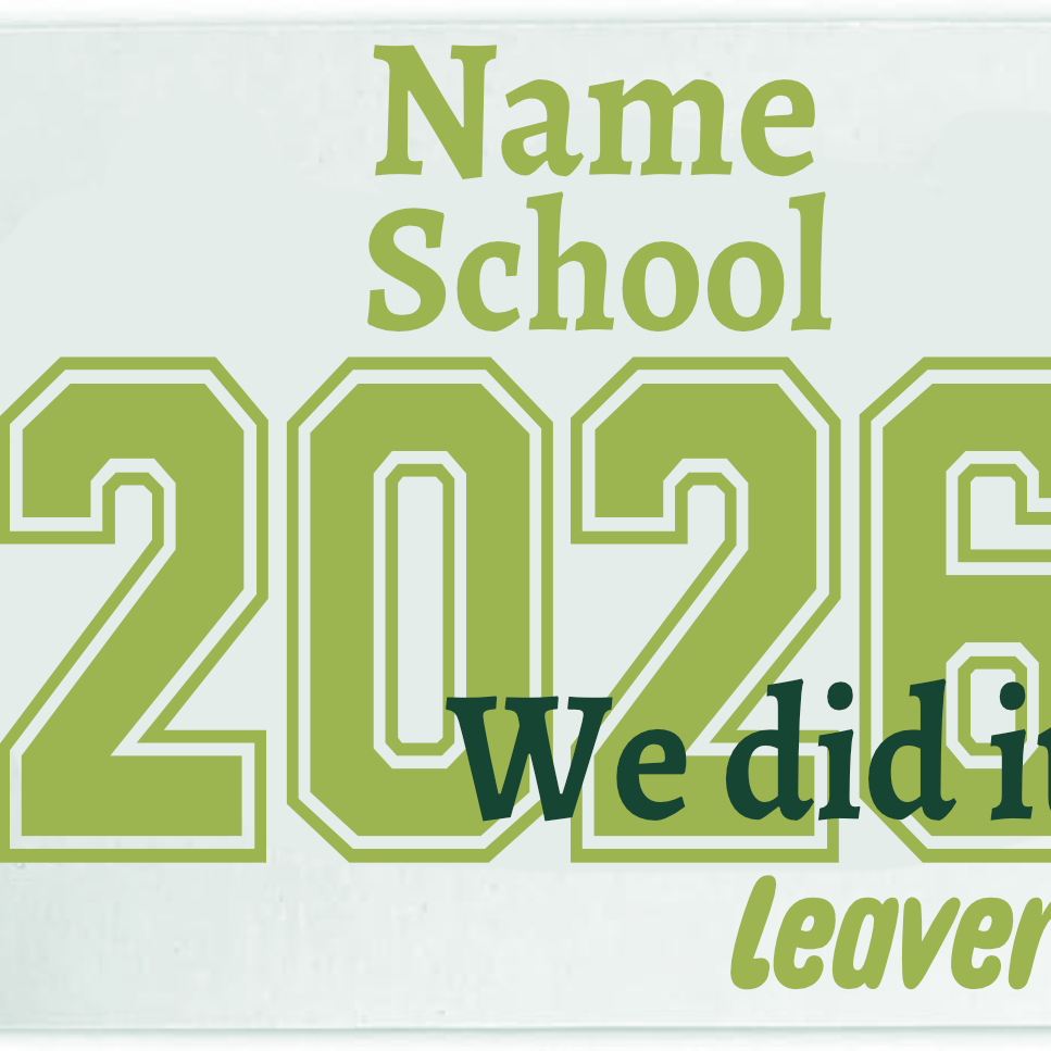 We did it leavers