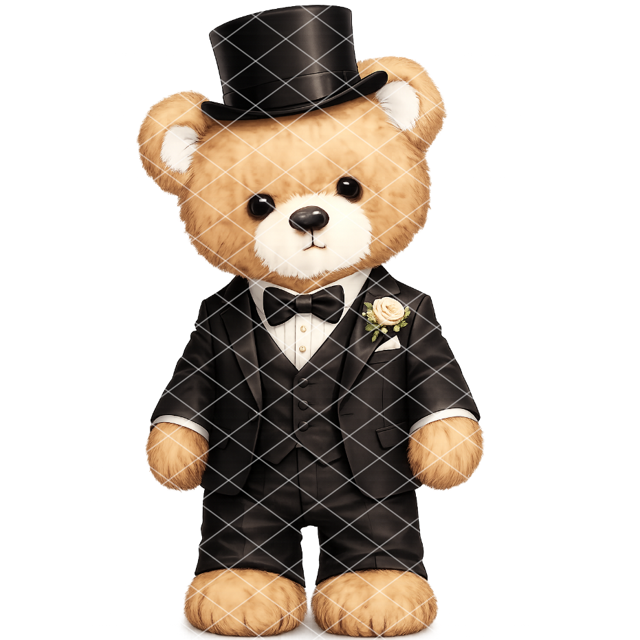 Bear Bridal Collection UV-DTF