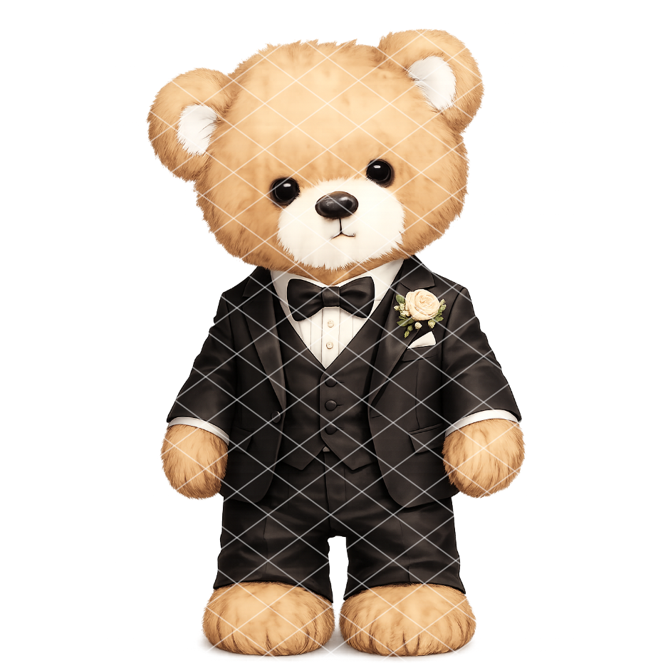 Bear Bridal Collection UV-DTF