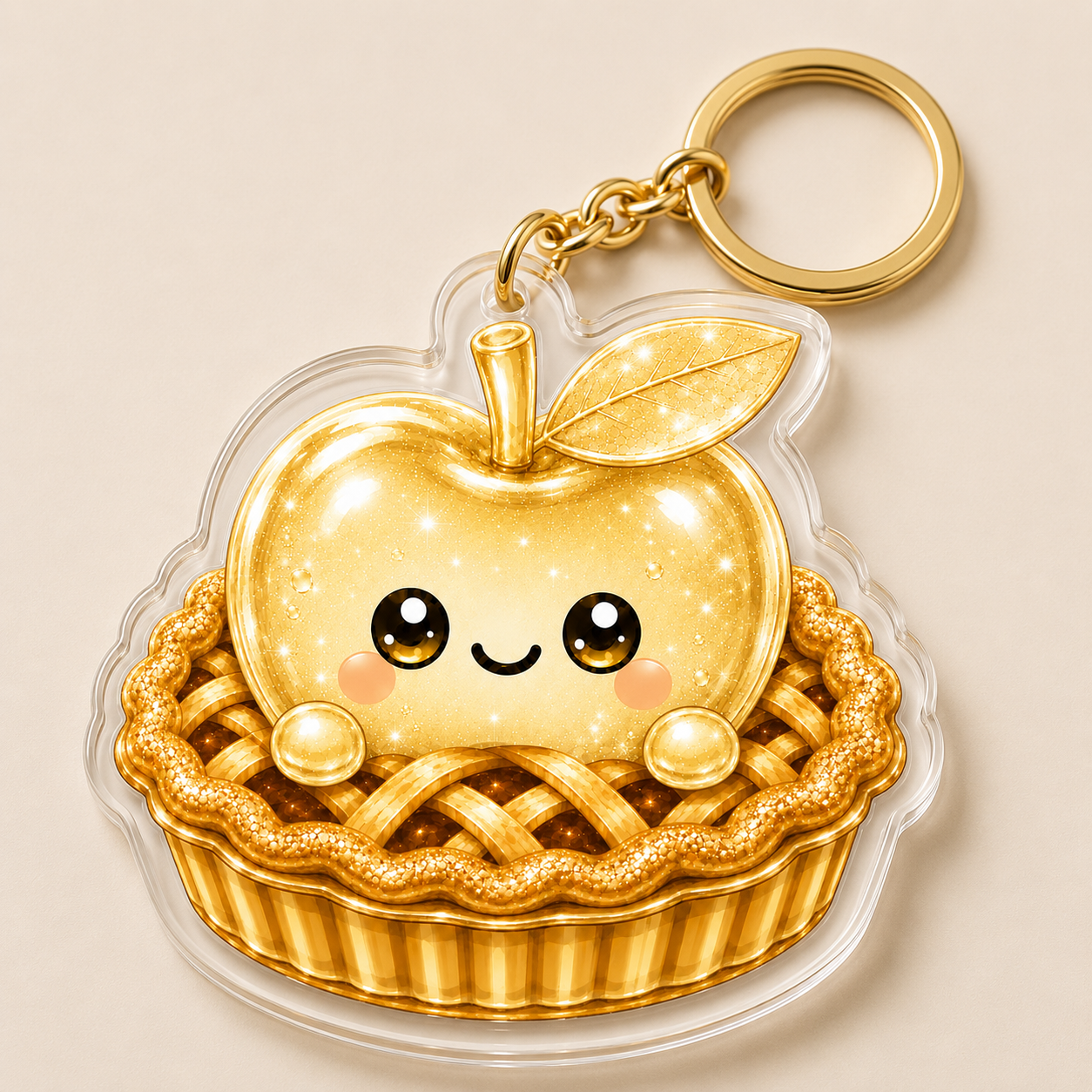 Cute Apple Pie Decal Design – Non-Personalised