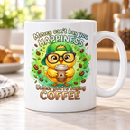 Moody Farmyard mug - Money Can't Buy Happiness (Green Chick)