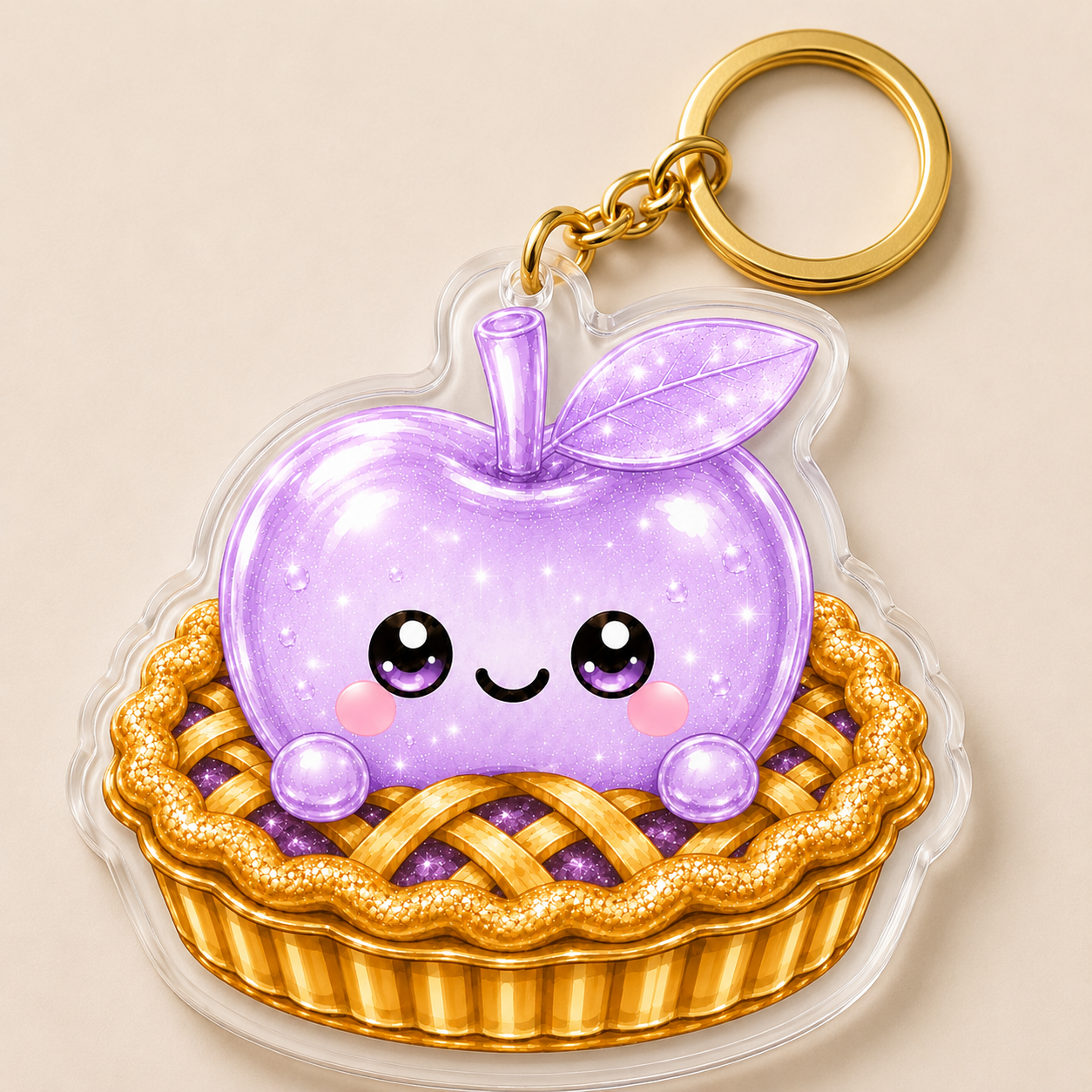 Cute Apple Pie Decal Design – Non-Personalised