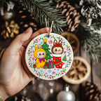 The Monsters Christmas Decals