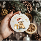 First Christmas Teddy UV-DTF