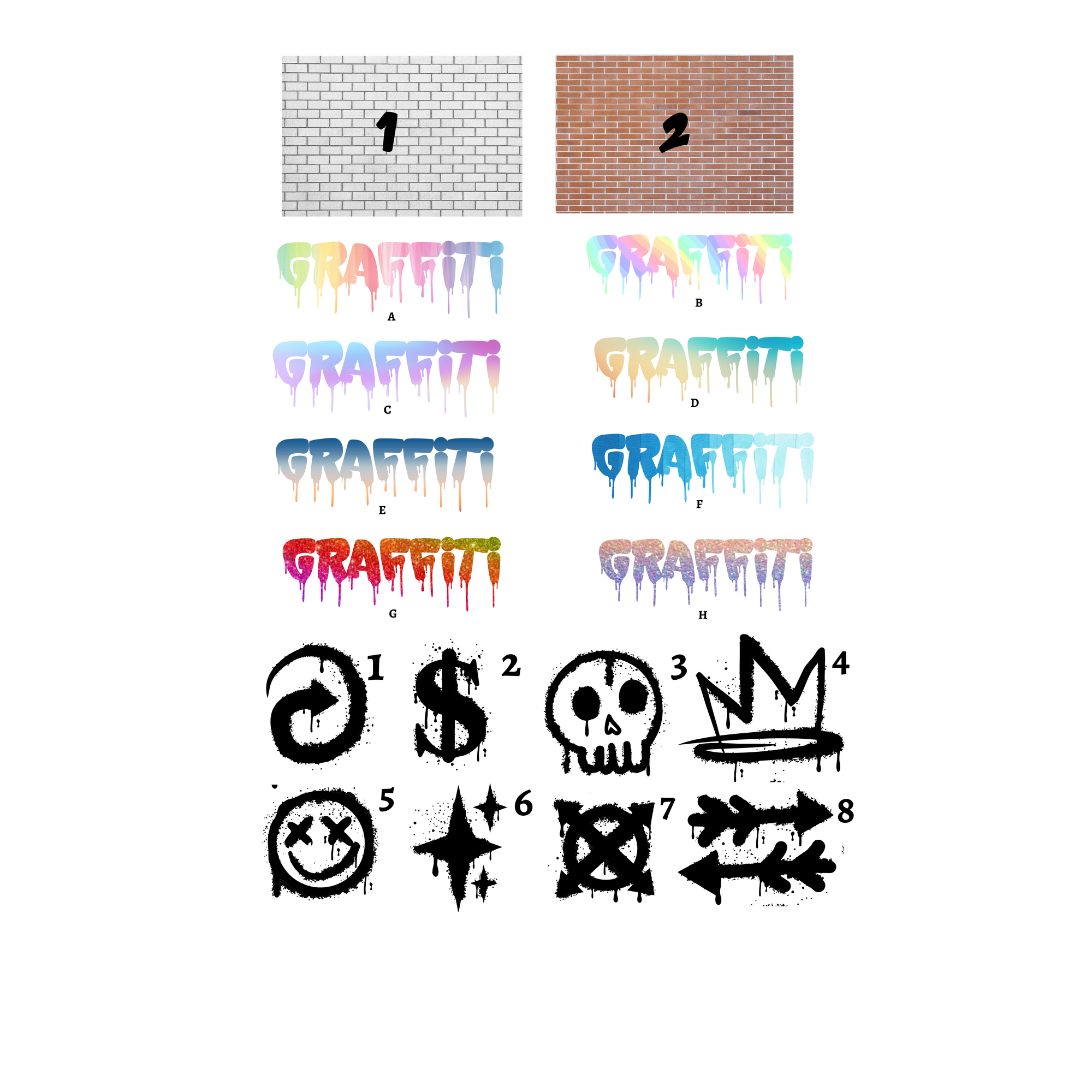 GRAFFITI UV-DTF
