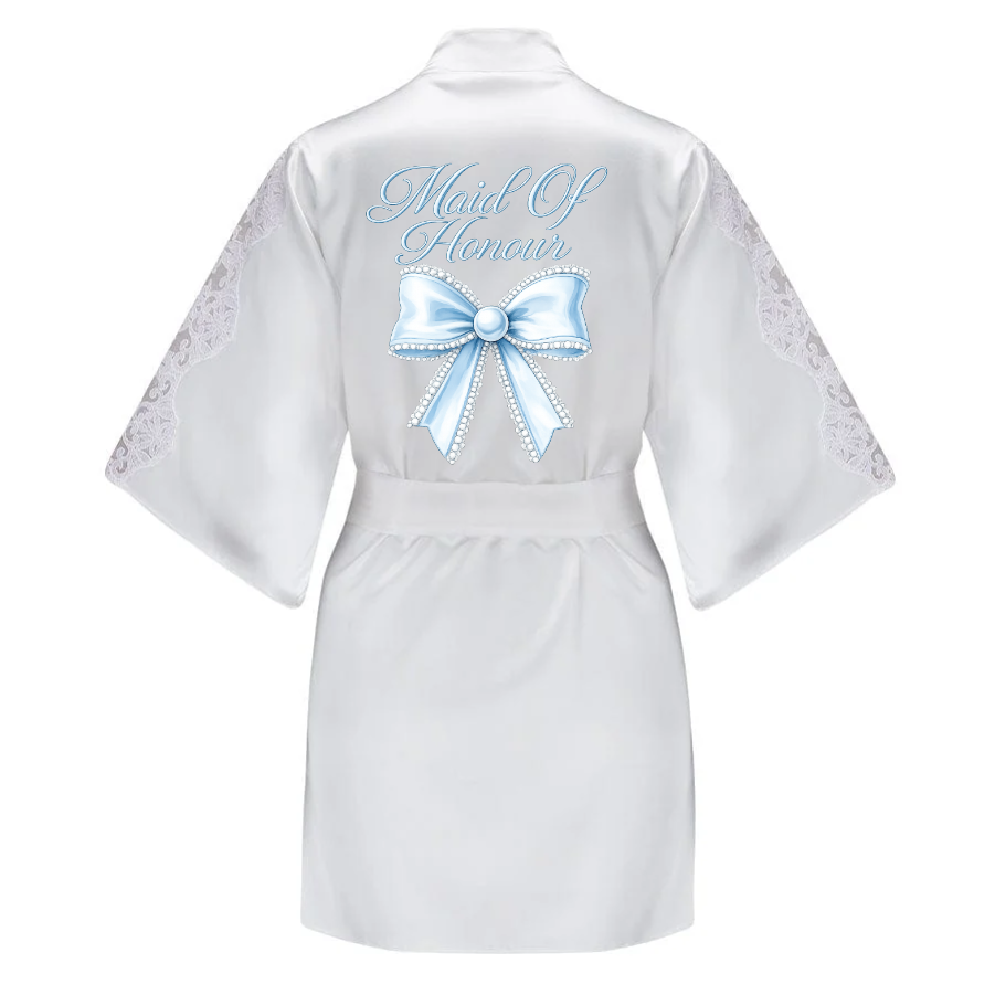 Simple Bow Wedding DTF