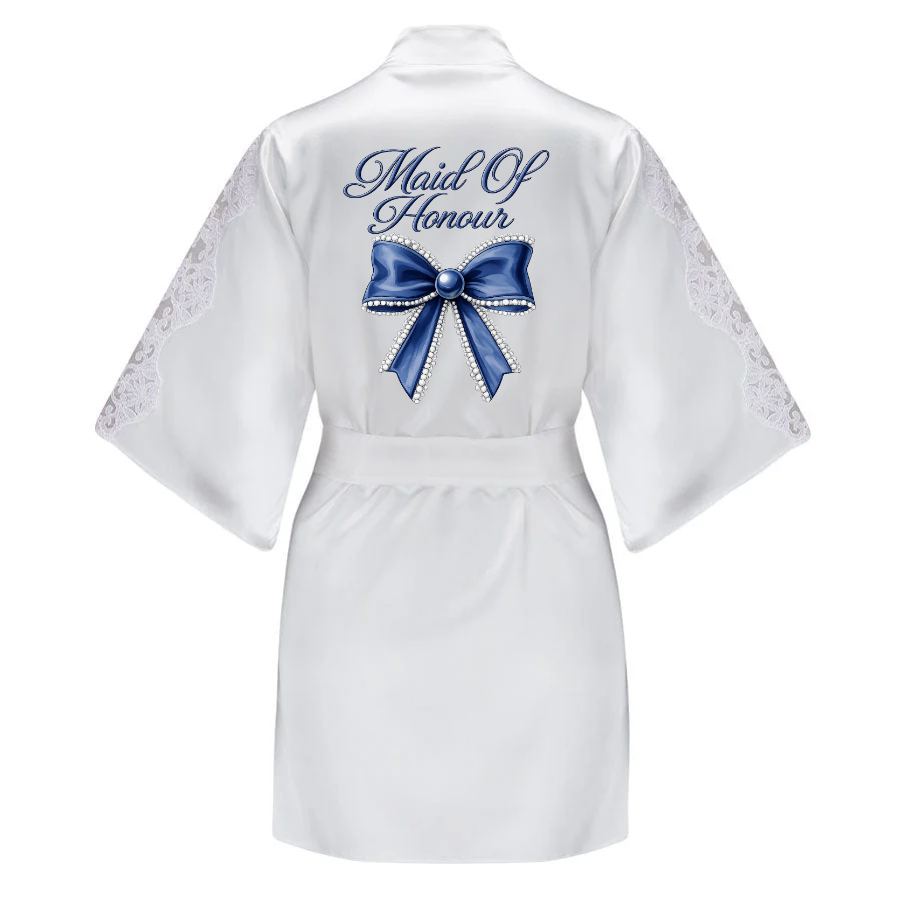 Simple Bow Wedding DTF