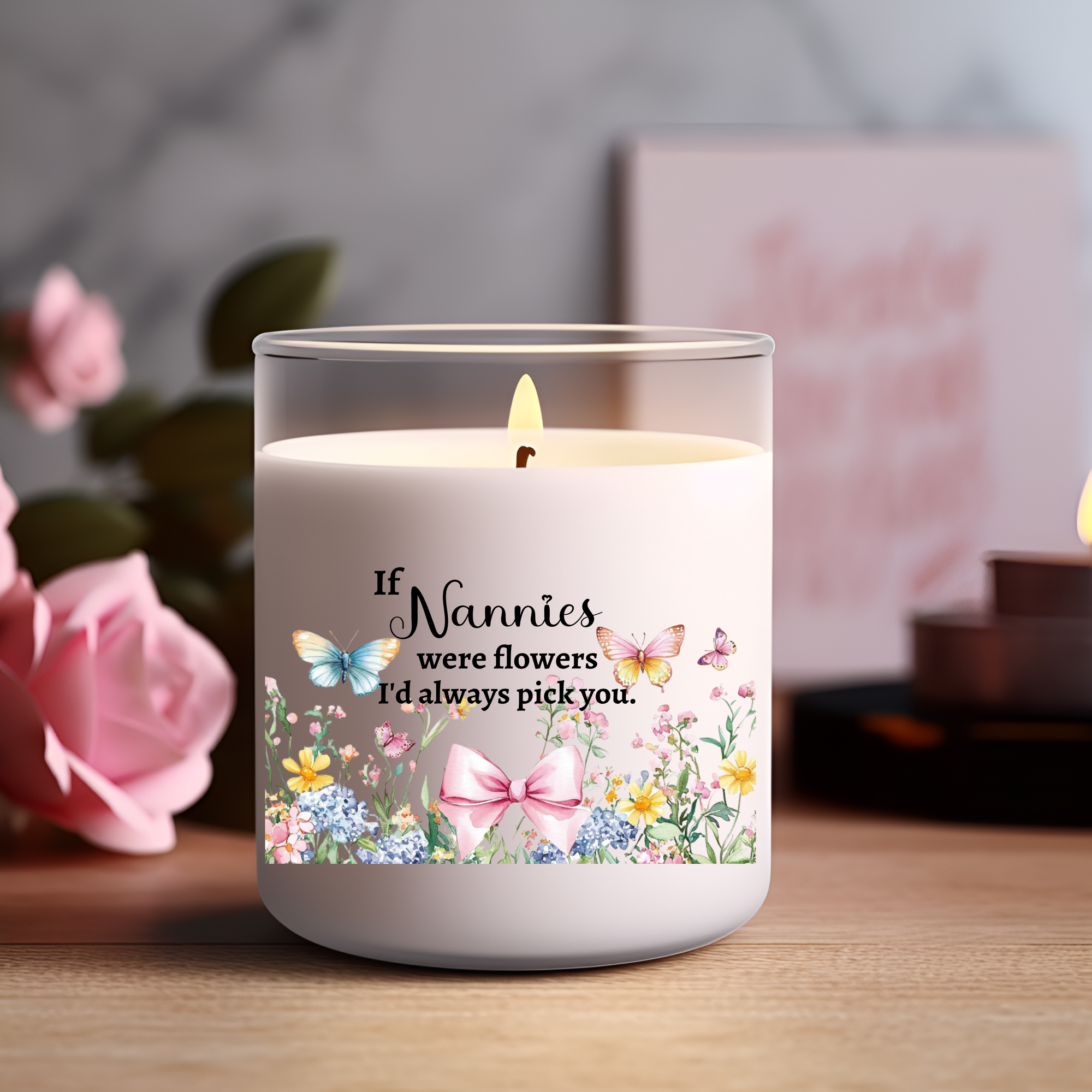 Candle and Vase Decals