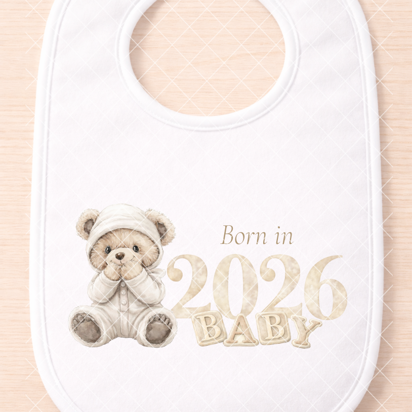 Shy Bear 2026 DTF