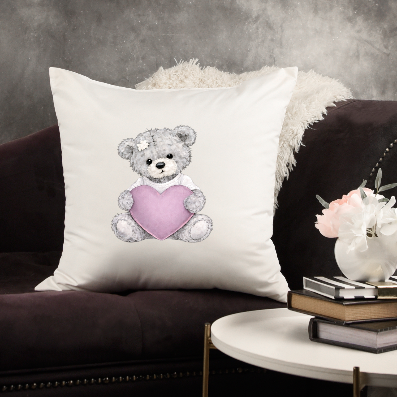 Grey Teddy Collection DTF