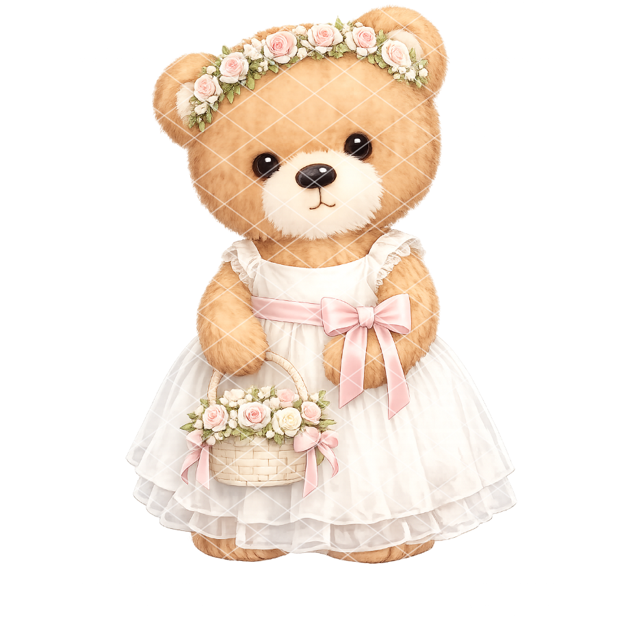 Bear Bridal Collection UV-DTF
