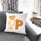 Beige Bear A-Z  DTF