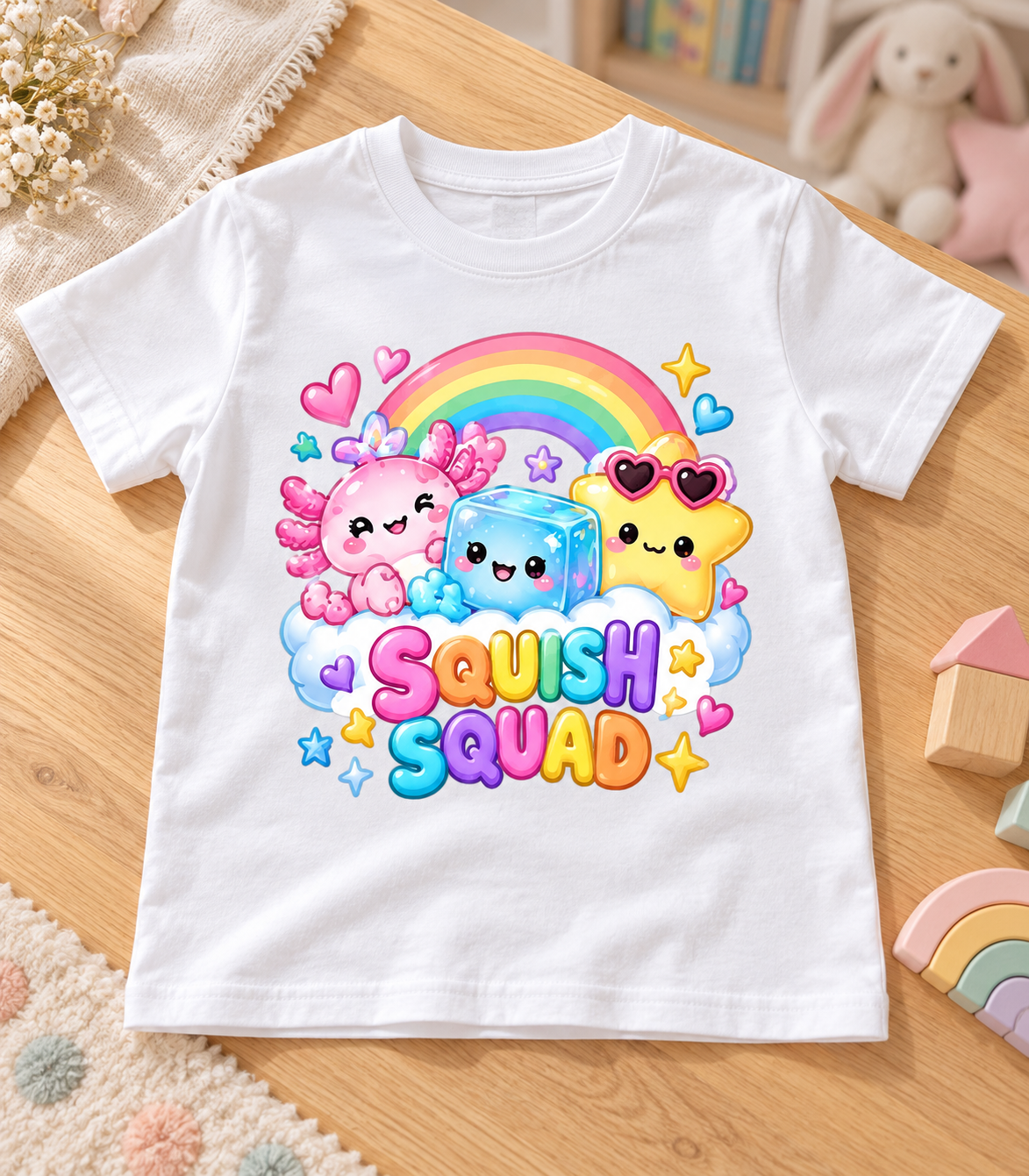 Squishies DTF - Squish Squad - Rainbow