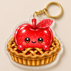 Cute Apple Pie Decal Design – Non-Personalised