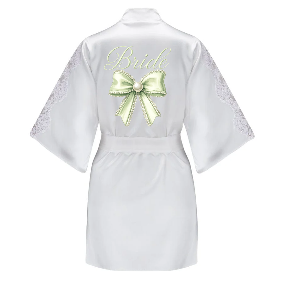 Simple Bow Wedding DTF