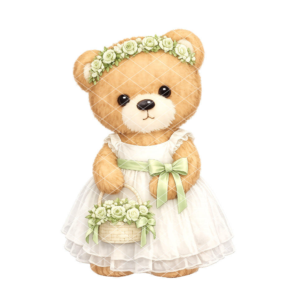 Bear Bridal Collection UV-DTF