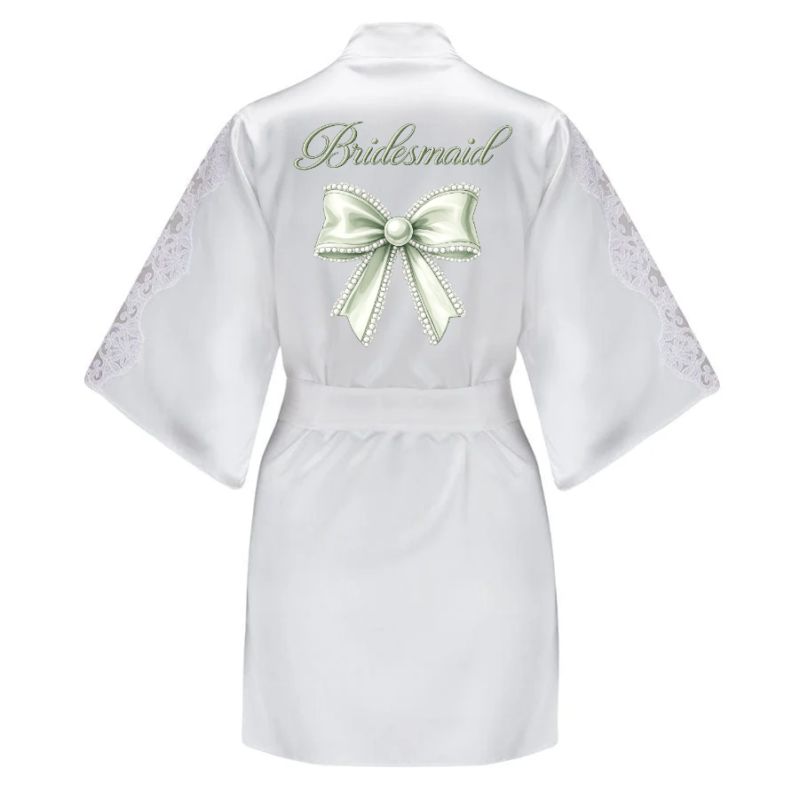 Simple Bow Wedding DTF