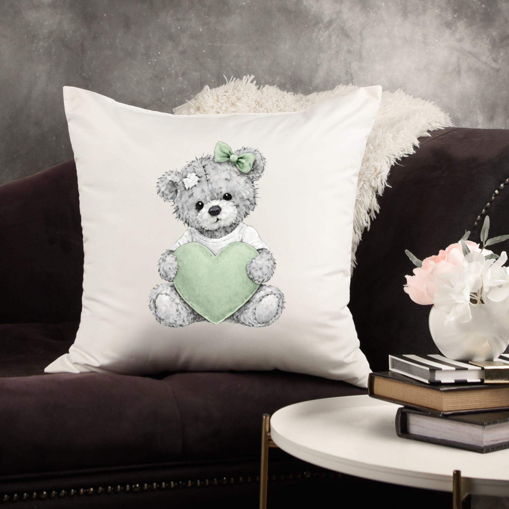 Grey Teddy Collection DTF