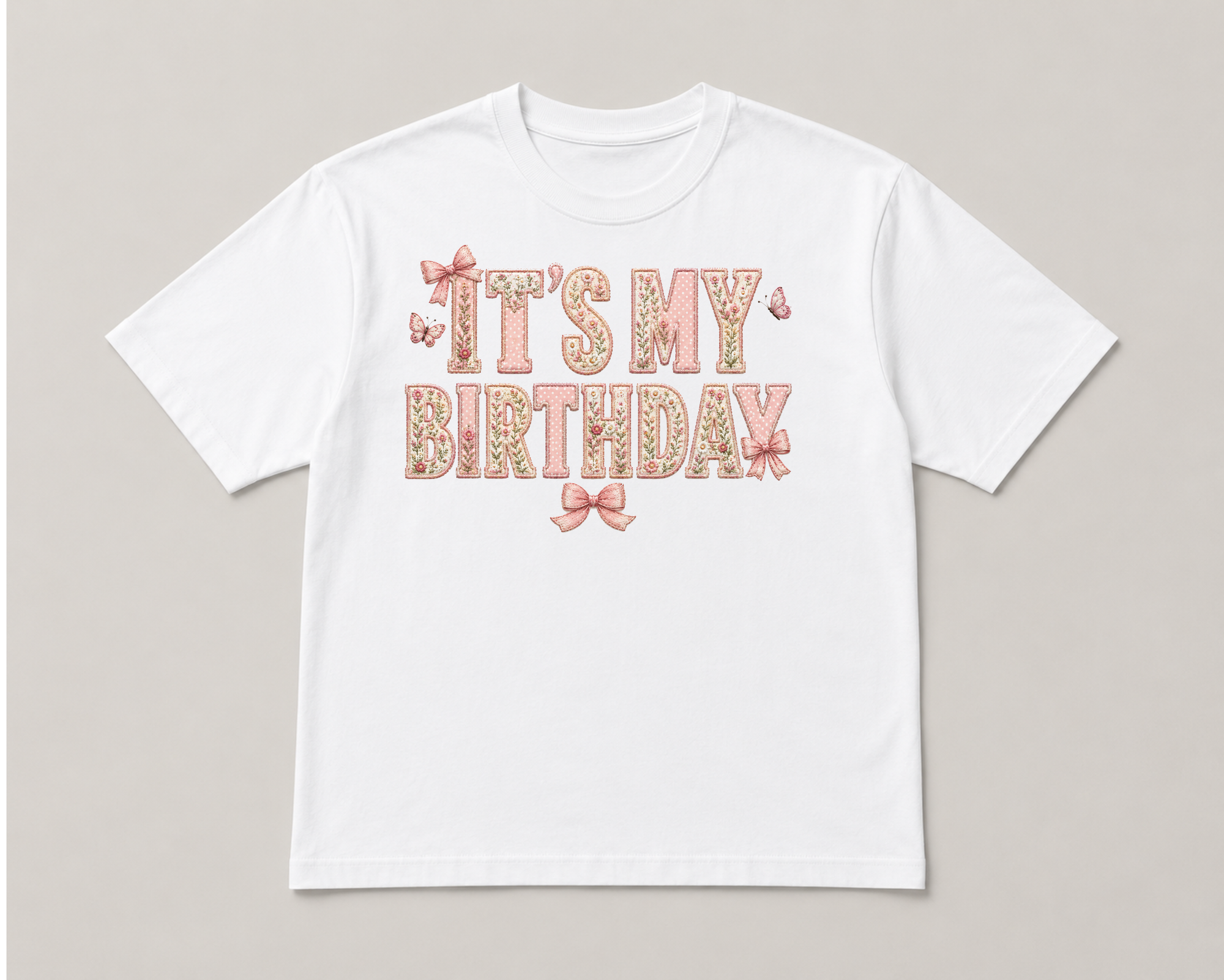First Birthday DTF Transfer Collection