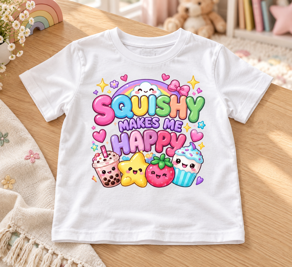 Squishies DTF - Squishy Makes Me Happy