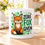 Sassy Animals mug - Zero Fox Given