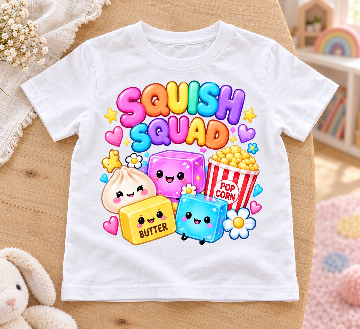 Squishies DTF - Squish Squad - Popcorn
