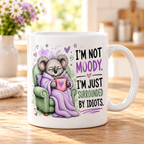 Sassy Animals mug - Surrounded By Idiots (Koala)