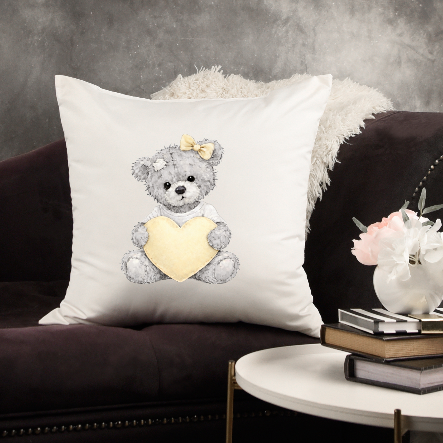 Grey Teddy Collection DTF