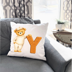 Beige Bear A-Z  DTF
