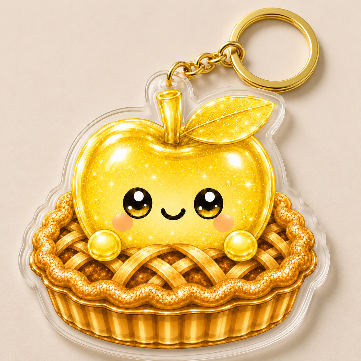 Cute Apple Pie Decal Design – Non-Personalised