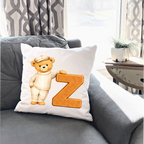 Beige Bear A-Z  DTF