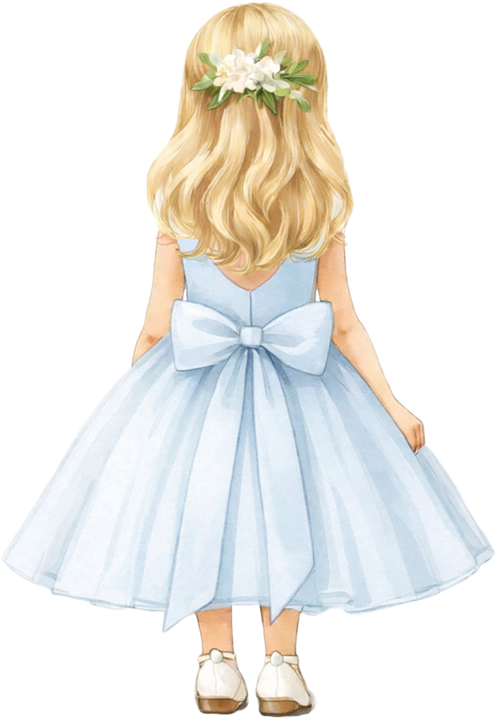 Young Bridesmaid-Flower Girl UV-DTF