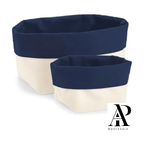 Stylish Two-Tone Storage Baskets