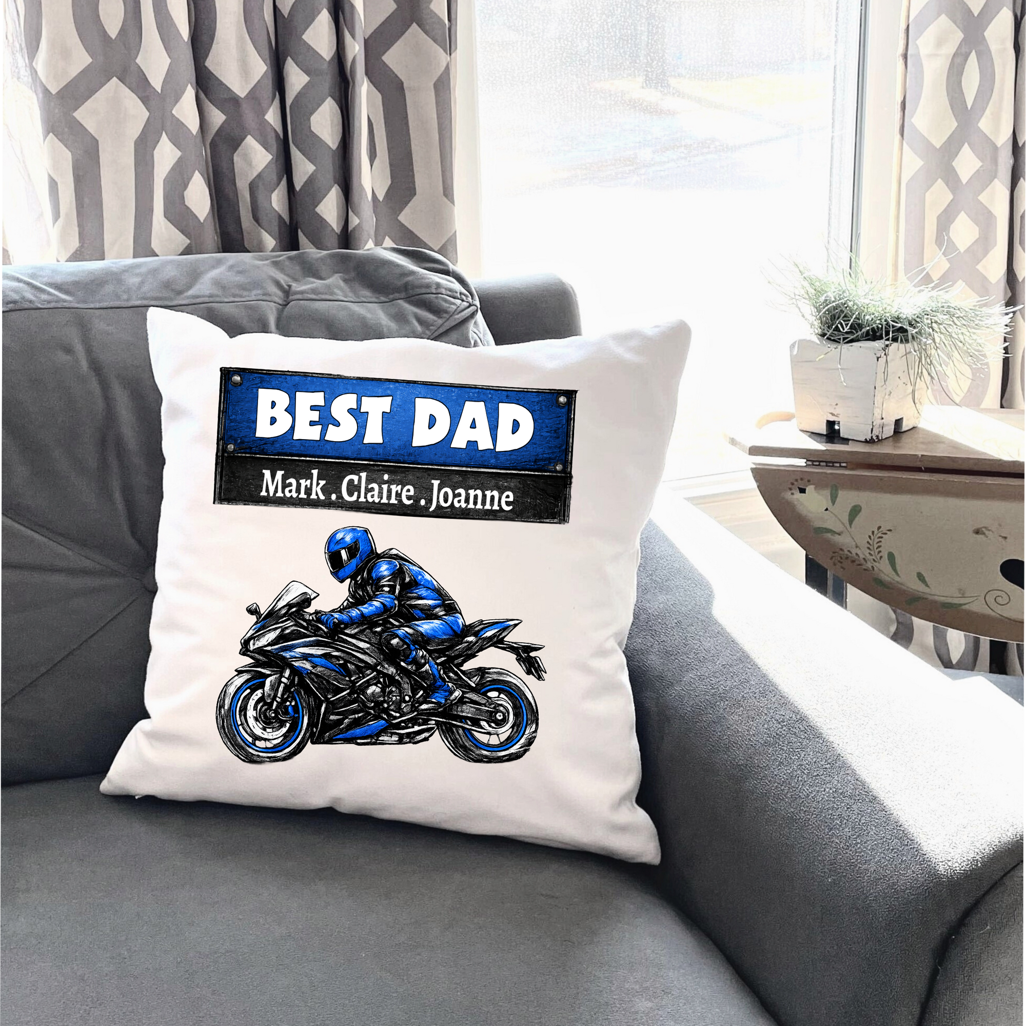Best Dad Motor Bike DTF