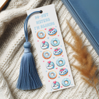 UV-DTF Bookmark Decals  “Do-Nut Disturb I’m Reading” Cute Donut Design