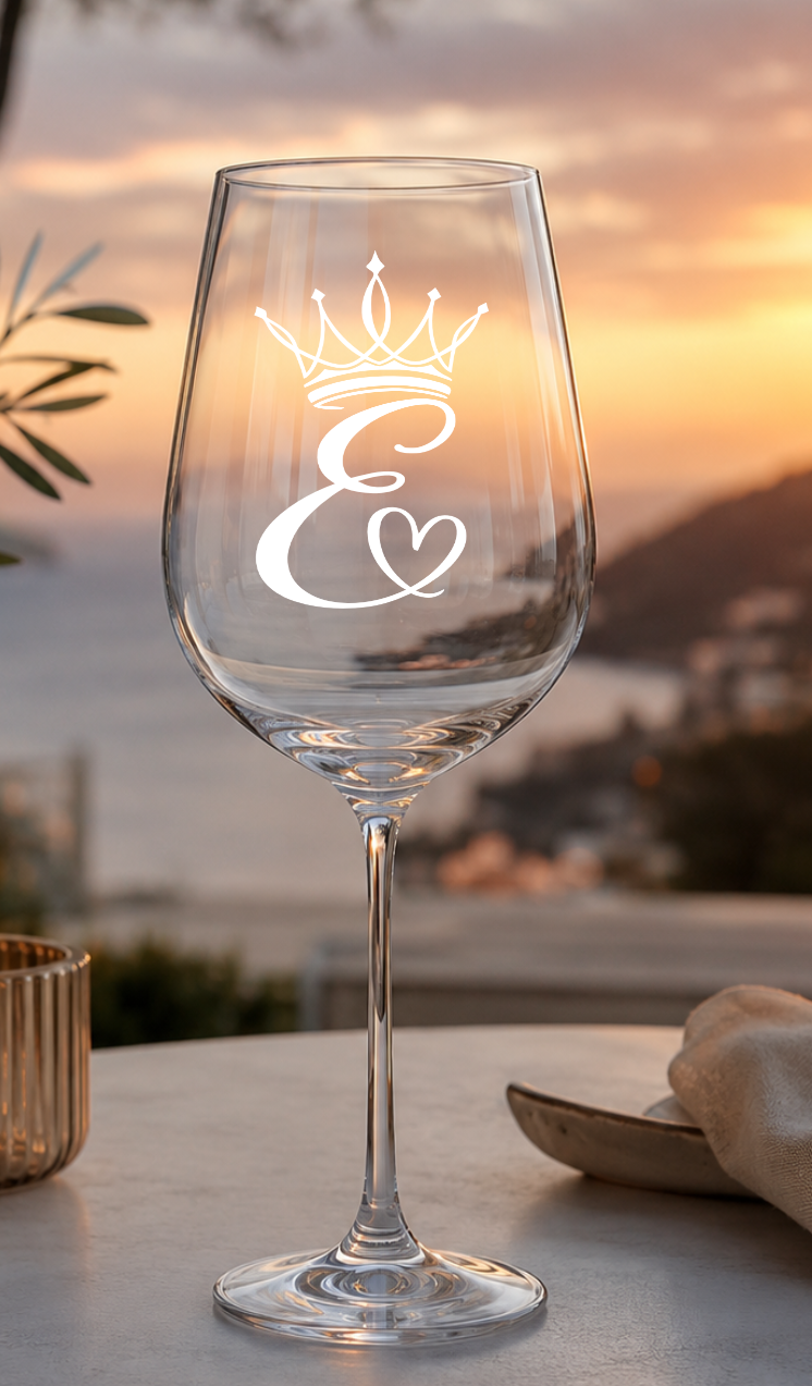Crown Alphabet WHITE