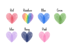 Personalised Fingerprint Heart Design – UV DTF Transfer