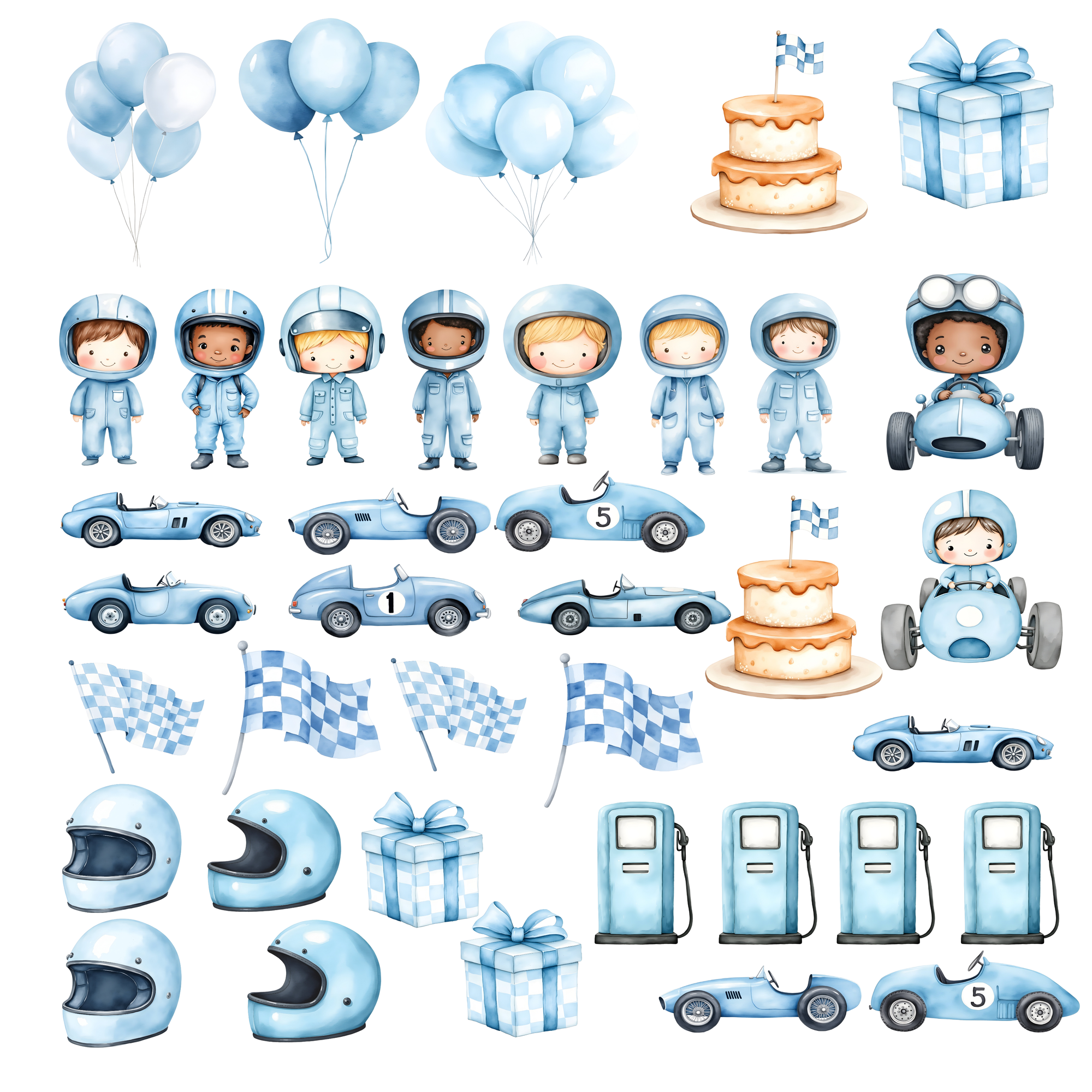 Little Racers UV-DTF