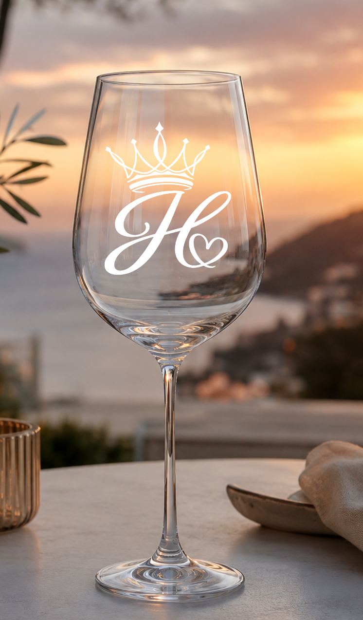 Crown Alphabet WHITE