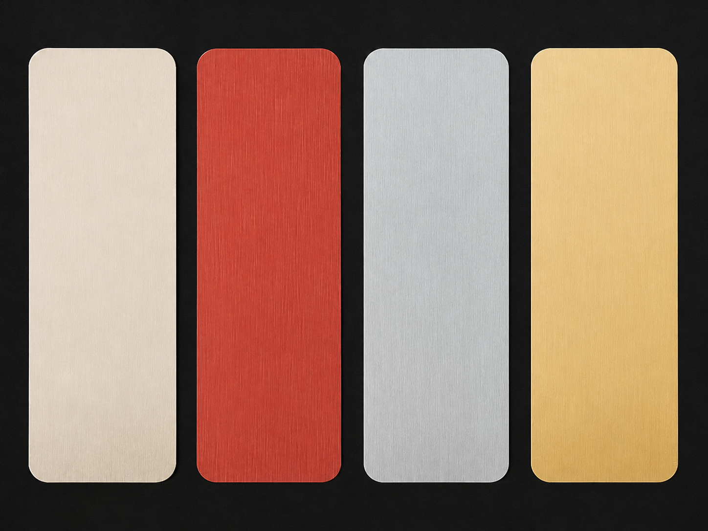 Aluminium Bookmark