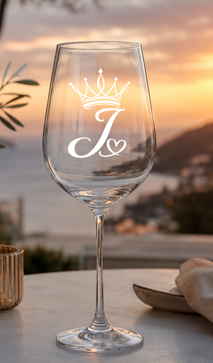 Crown Alphabet WHITE