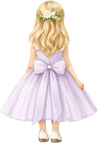 Young Bridesmaid-Flower Girl UV-DTF