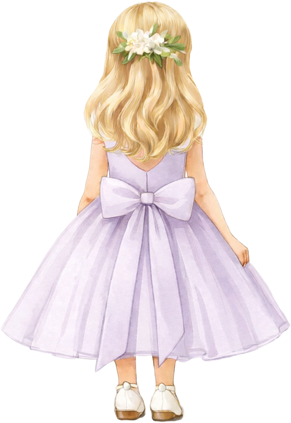 Young Bridesmaid-Flower Girl UV-DTF