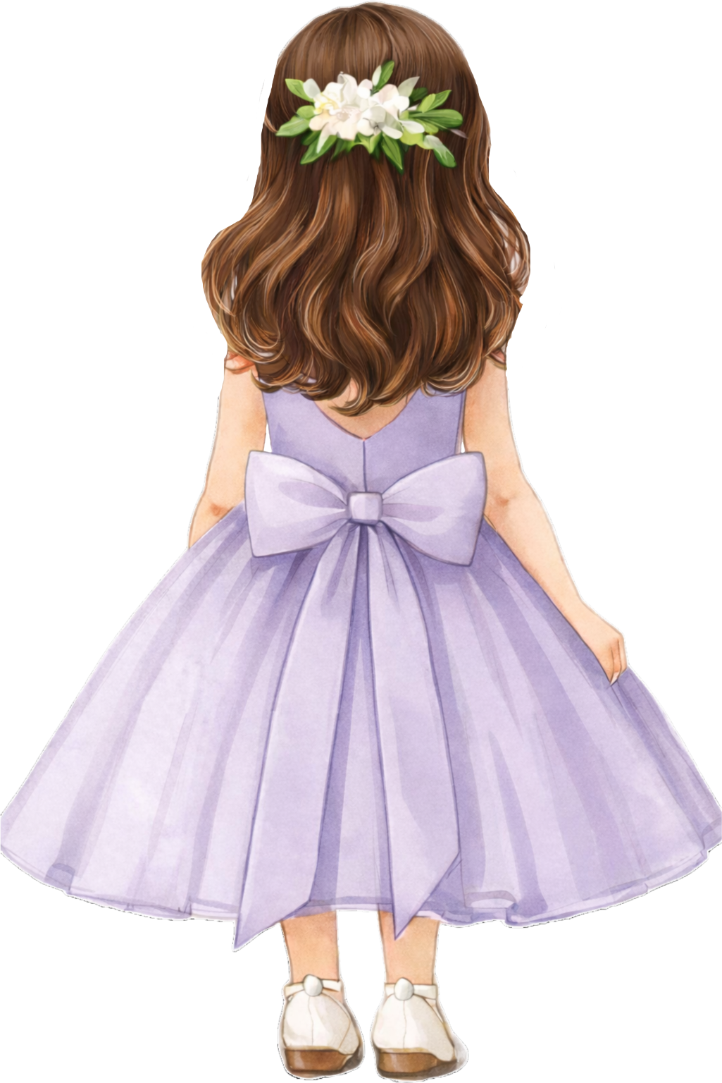 Young Bridesmaid-Flower Girl UV-DTF